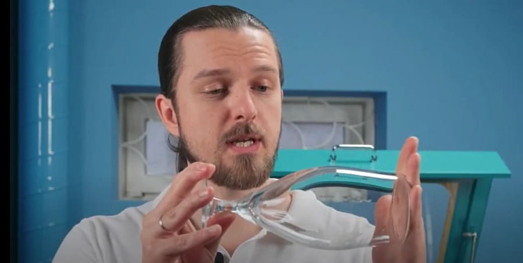 Бокал для гравировки на лазерном СО2 станке